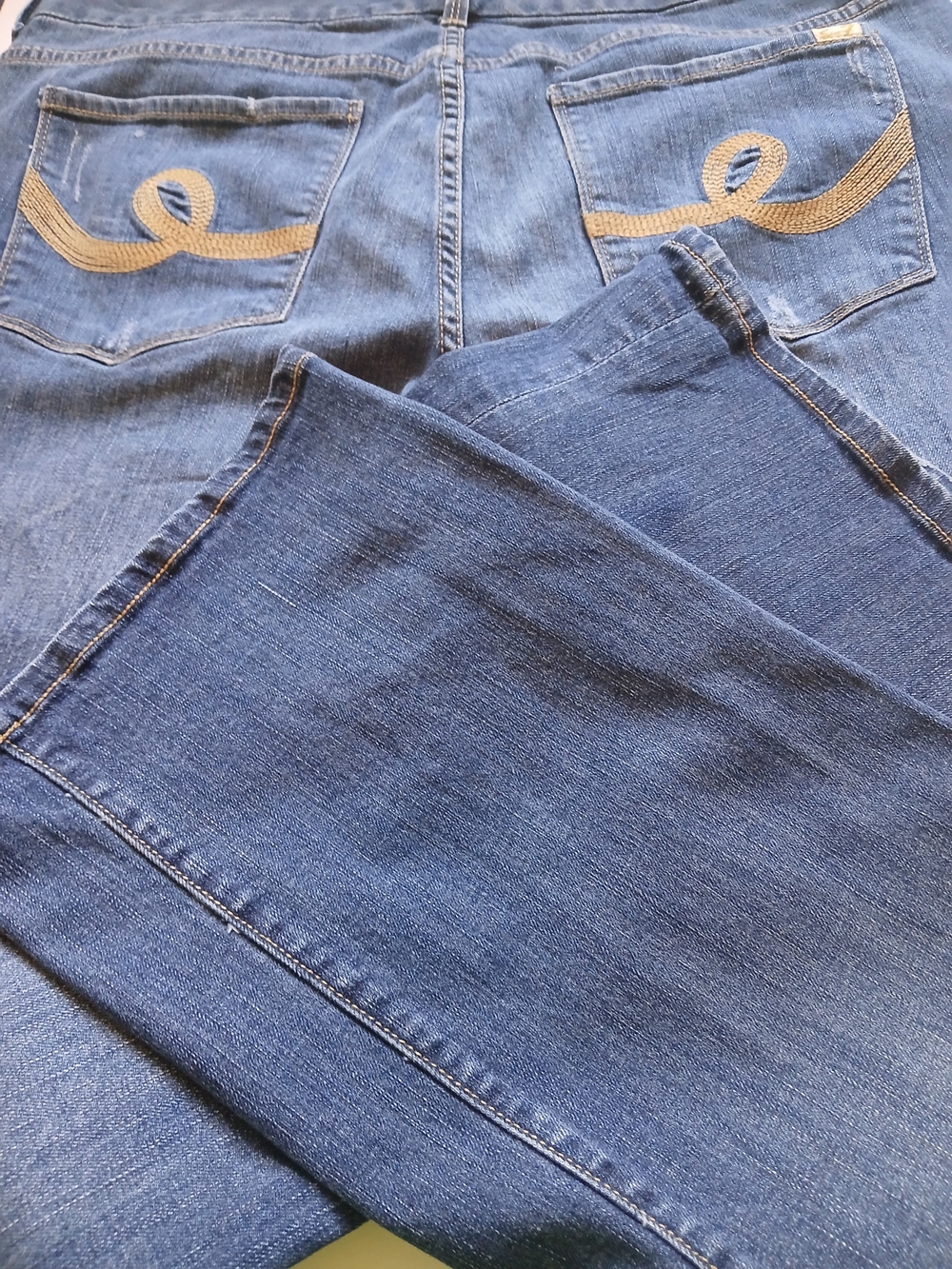 Plus Size 22 Seven7 Thalia Denim Jeans Boot Cut